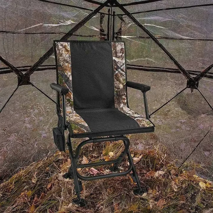 360° Heated Hunting Chair – Stay Warm, Silent & Ready in Any Blind | Grab 2 for $39!💥