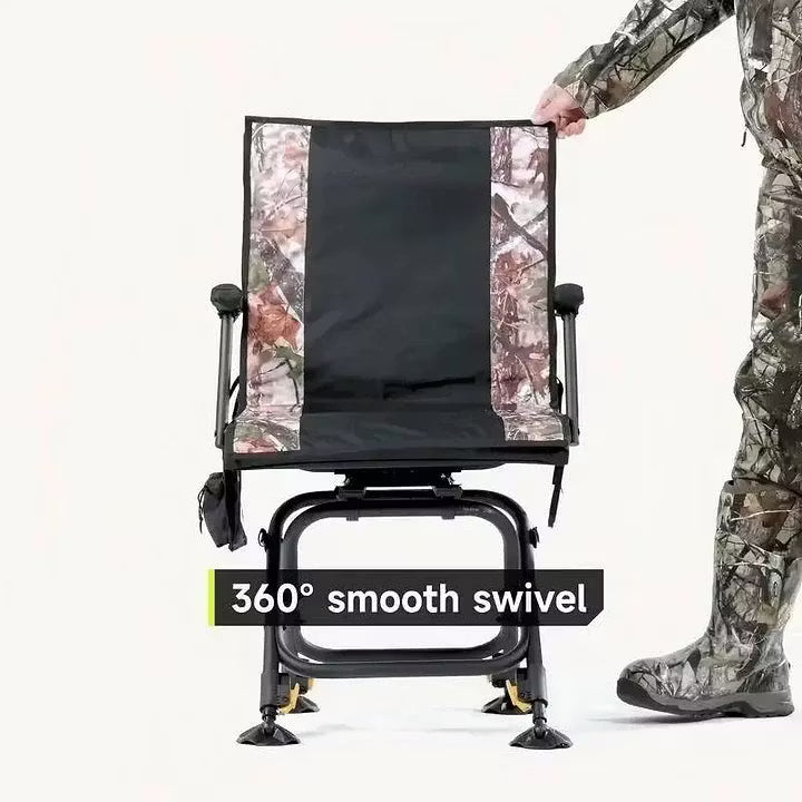 360° Heated Hunting Chair – Stay Warm, Silent & Ready in Any Blind | Grab 2 for $39!💥