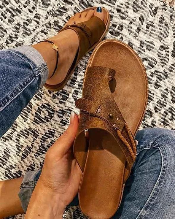 [#1 TRENDING SUMMER 2026] Soft Footbed Summer Sandals